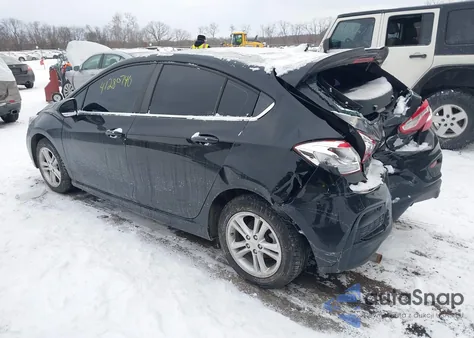 2018 Chevrolet Cruze Lt Auto из США, поврежденный, VIN 3G1BE6SM0JS605250